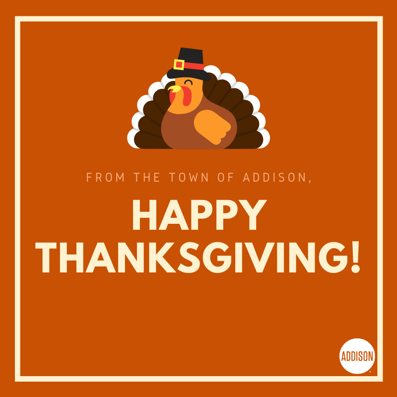 Happy Thanksgiving! | Addison Texas